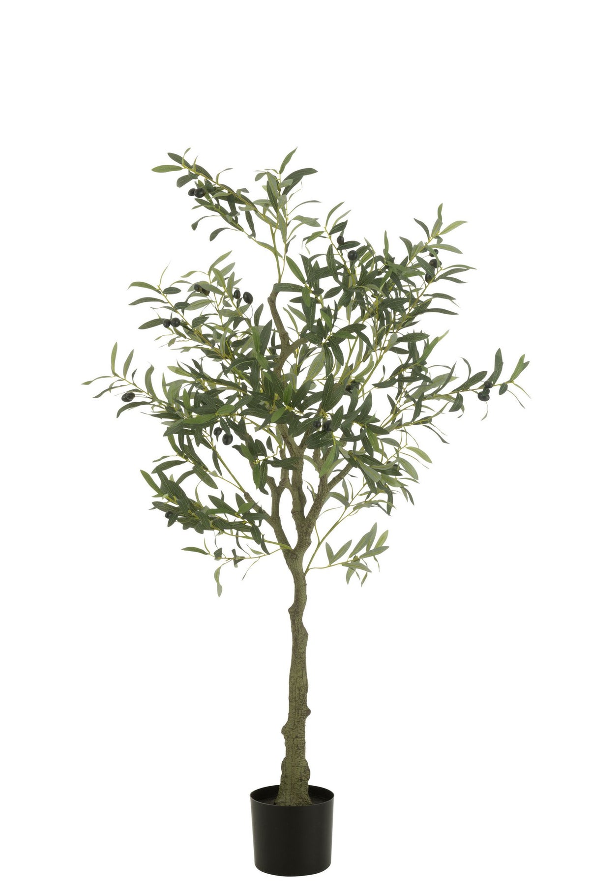 J-Line Olijfboom Pot Kunstmatig Groen Small
