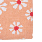 Daisy Flowers Tafelkleed Textiel oranje 140x250cm