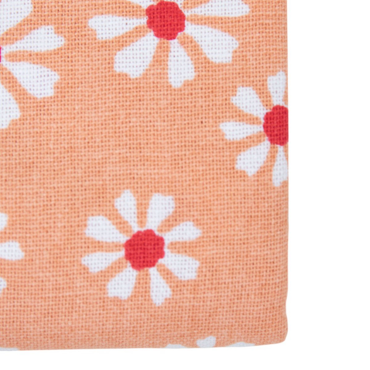 Daisy Flowers Tafelkleed Textiel oranje 140x250cm