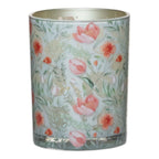 Theelichthouder roze tulpen large 18cm