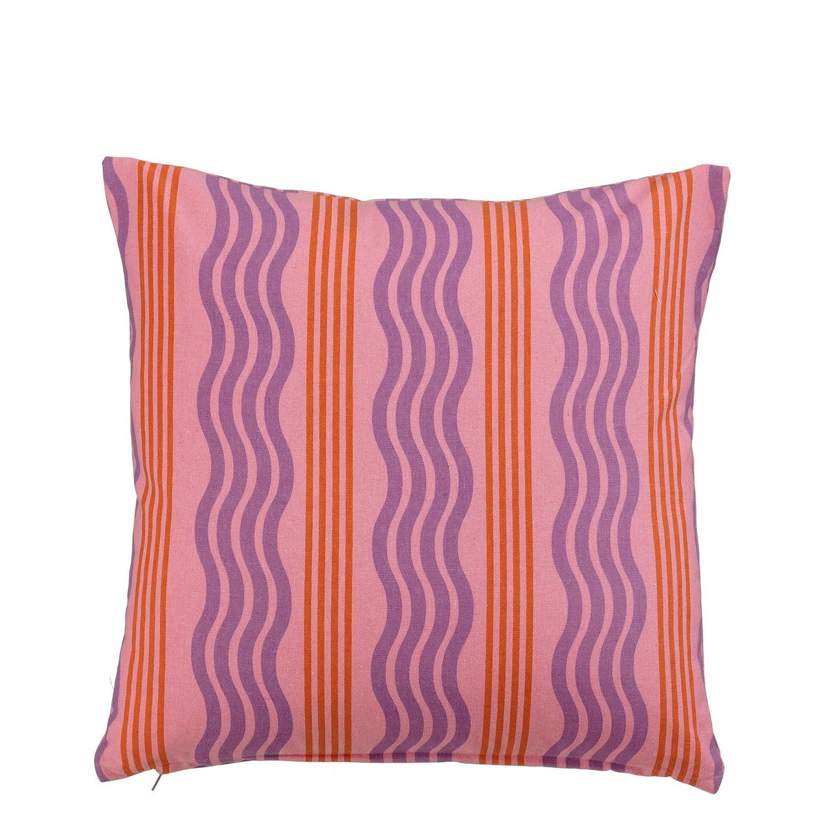 Kussen streep roze