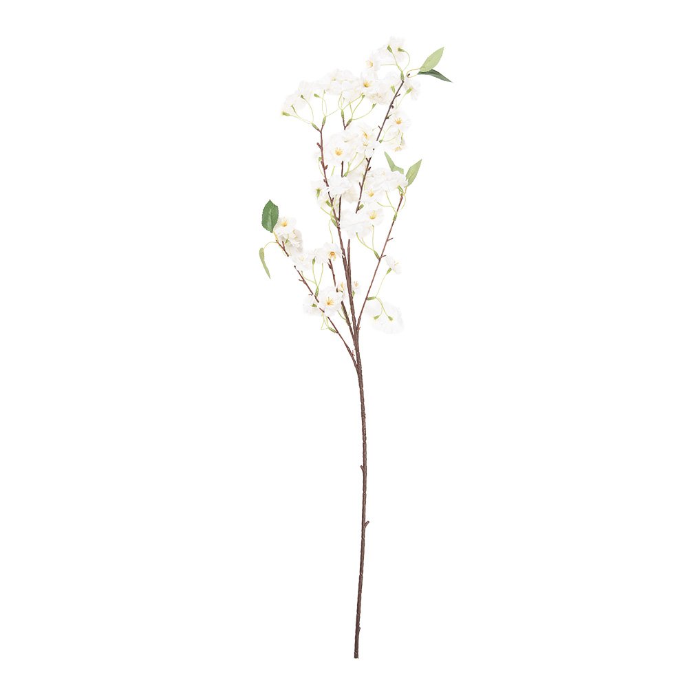 Kunstbloem 90 cm Wit Kunststof
