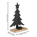Ornament Baliguian Zwart 15x8x23 cm