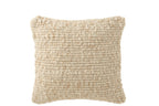 J-Line kussen Geweven - polyester - ecru