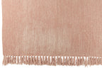 J-Line deken Chenille - polyester - roze