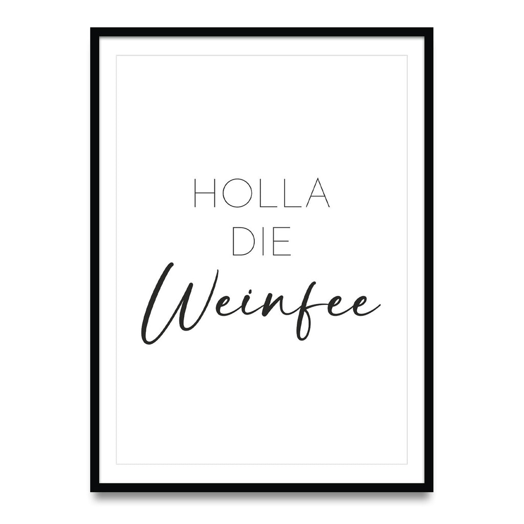 Holla The Wine Fairy - Poster 5 Set