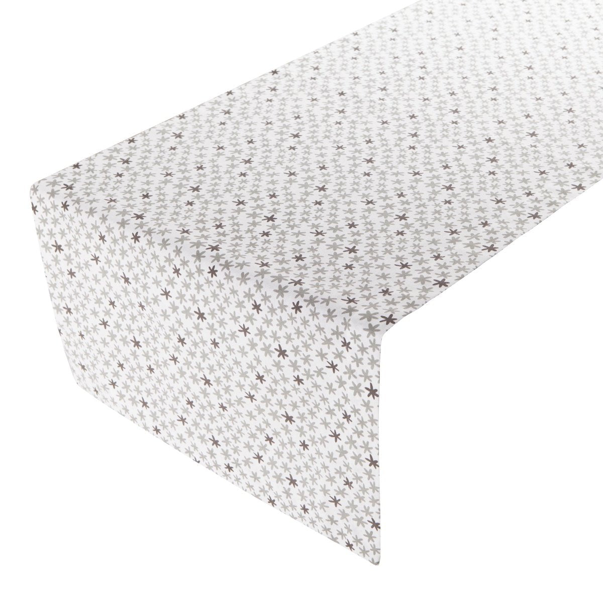 Pretty Star Tafelloper grijs 50x140cm