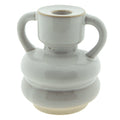 Kandelaar 9 cm Beige Porselein Kaarsenstandaard