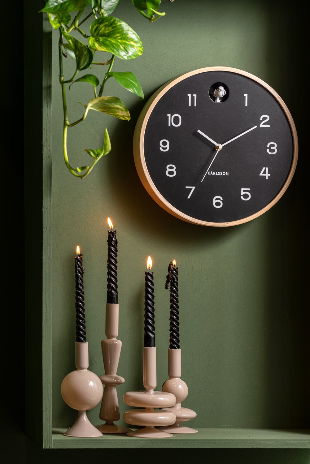 Wandklok Natuurlijke Koekoek