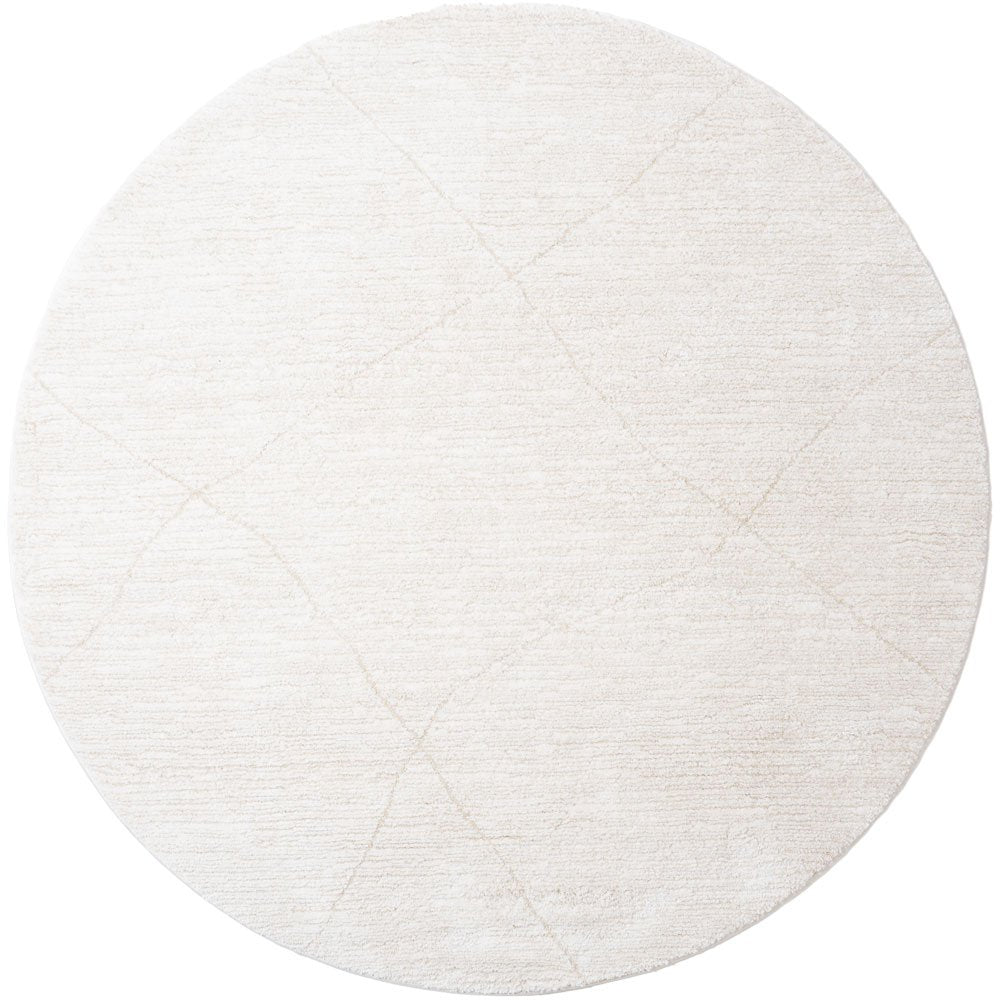 Vloerkleed Nica 1606 Crème - Rond ø200 cm
