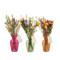 Droogbloemen in fles – Pastel