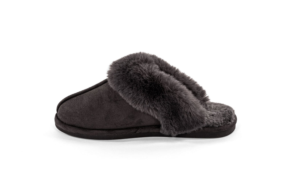 Suede Slippers Snuggs