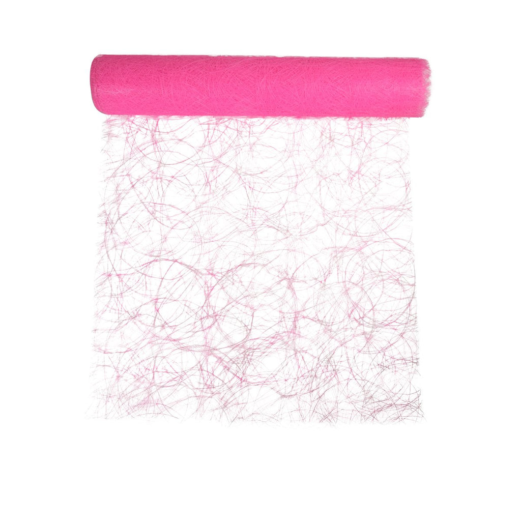 Decoweb Tafelband roze 60cmx25mtr