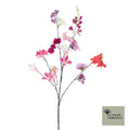 Gemengde bloemtak gemengd roze 119cm