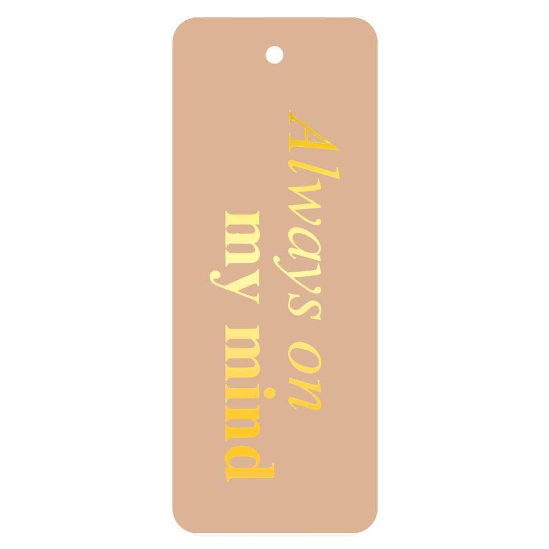 Cadeaukaartje - "Always on my mind" - 20 Stuks