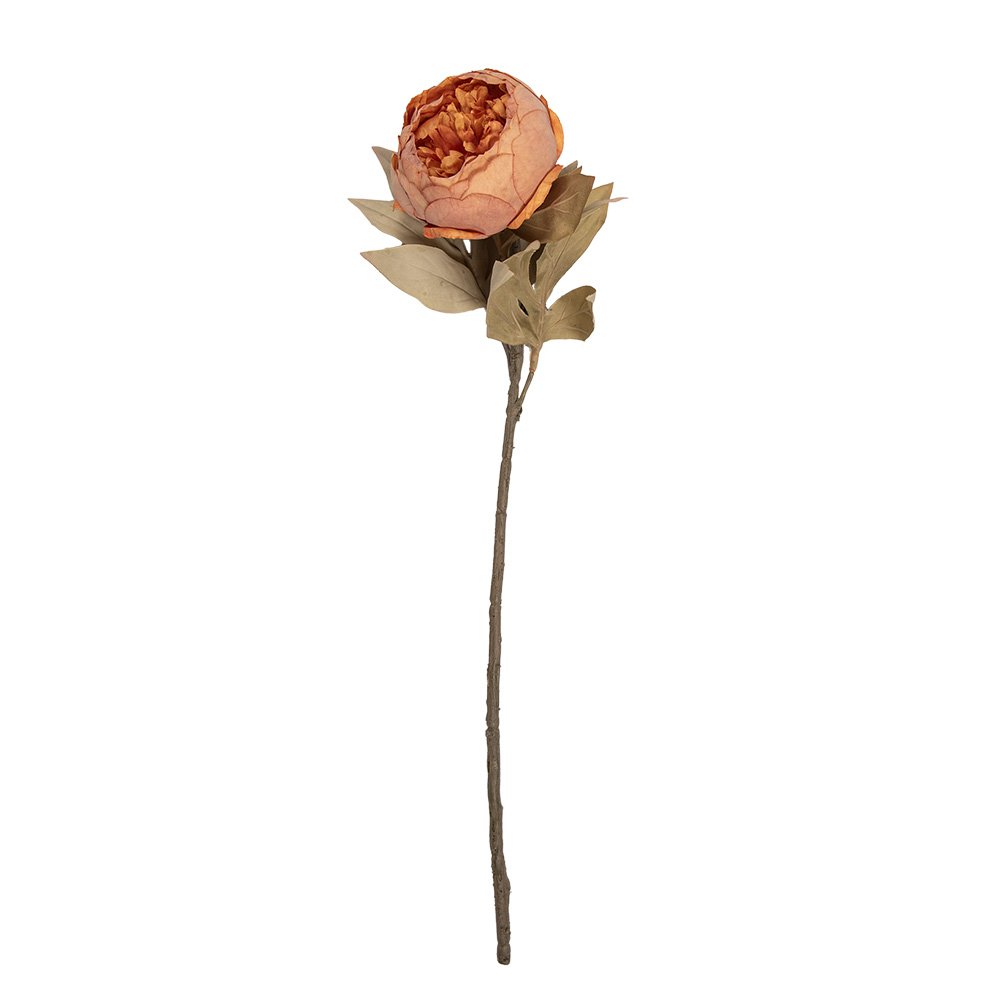 Kunstbloem 62 cm Oranje Kunststof
