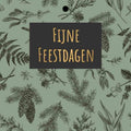 Cadeaukaartje – “Fijne Feestdagen” – 20 Stuks
