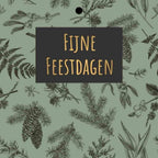 Cadeaukaartje – “Fijne Feestdagen” – 20 Stuks
