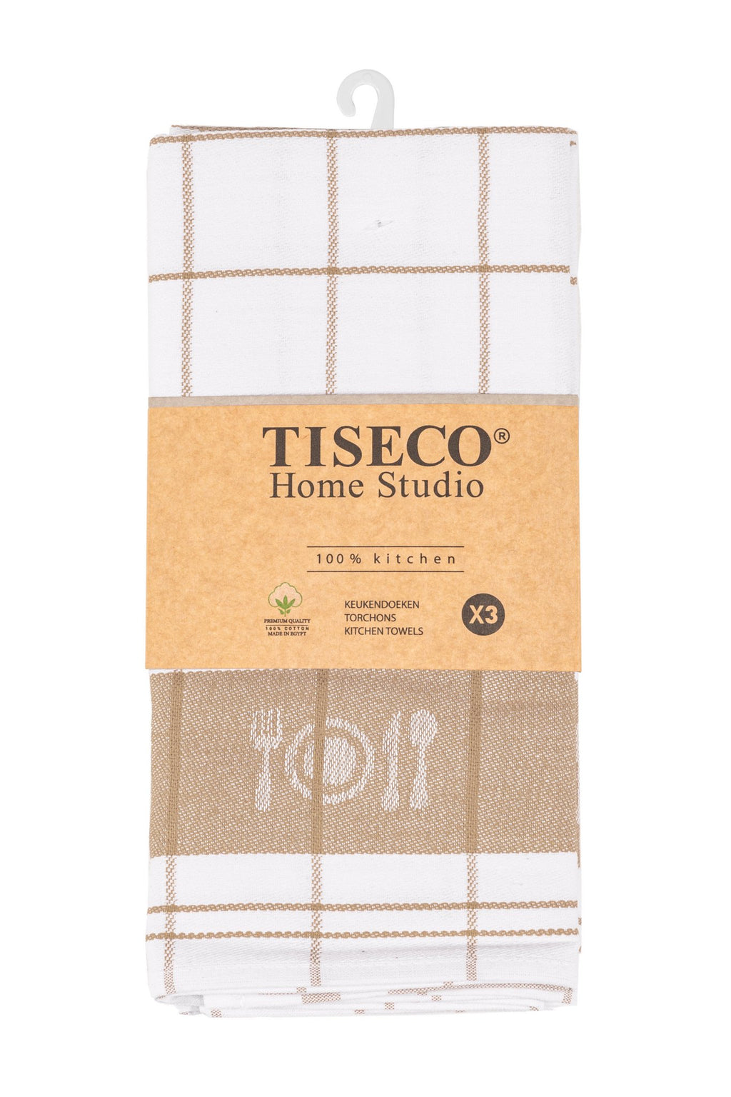 Theedoek Pharao BML - SET/3 - 50x70 cm