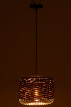 J-Line Plafondlamp Metaal Naturel