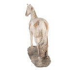 Decoratie Beeld Paard 73x23x64 cm Beige Keramisch materiaal