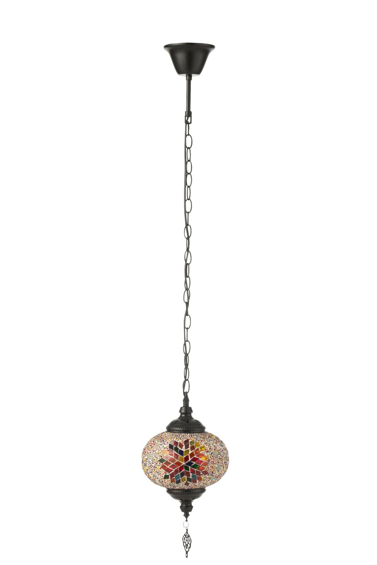 J-Line hanglamp mozaïek oranje small