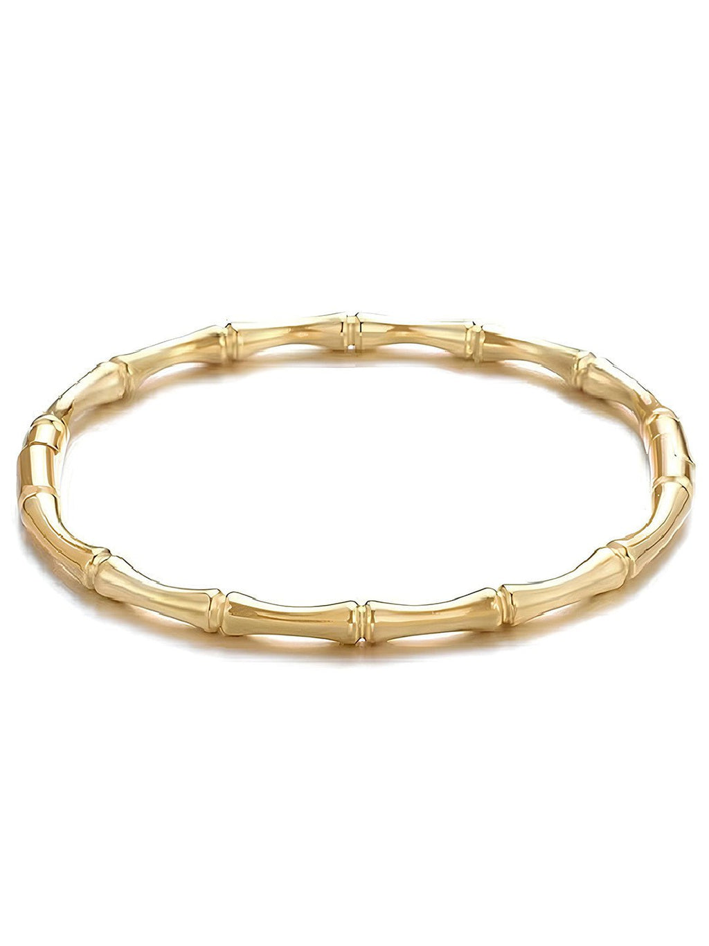 Armband | Vergulde armband legering slip | Bamboe