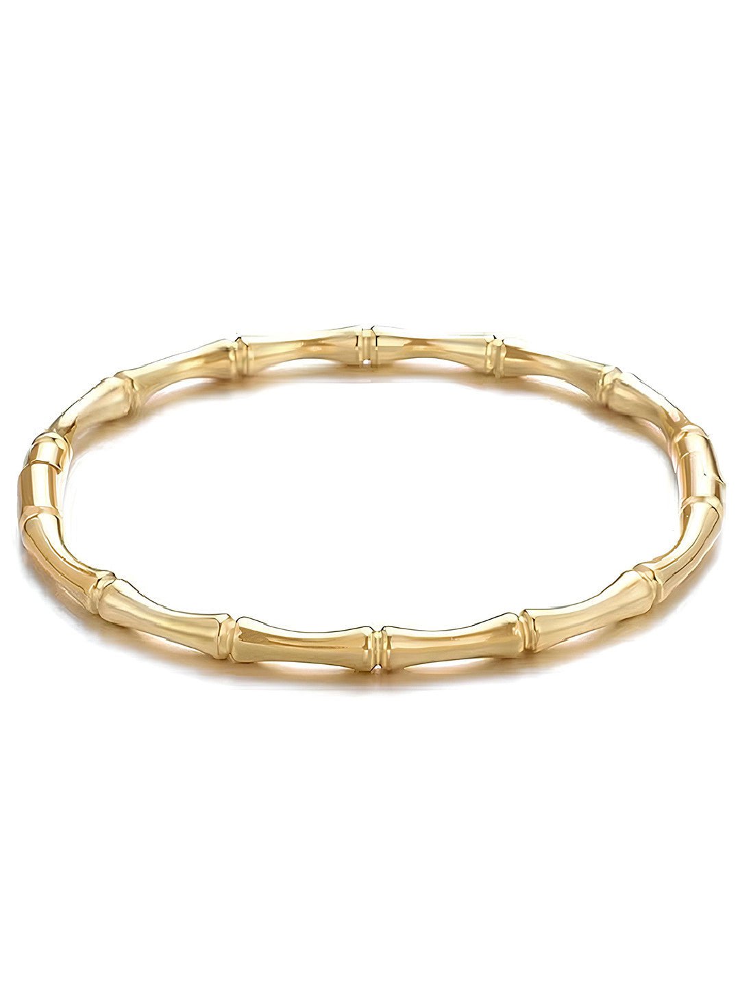 Armband | Vergulde armband legering slip | Bamboe