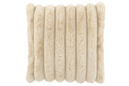 J-Line kussen large corduroy - polyester - beige