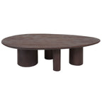 Salontafel Amir 140 x 80 cm - Espresso Mangohout