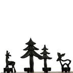 Ornament Baliguian Zwart 38x8x20 cm