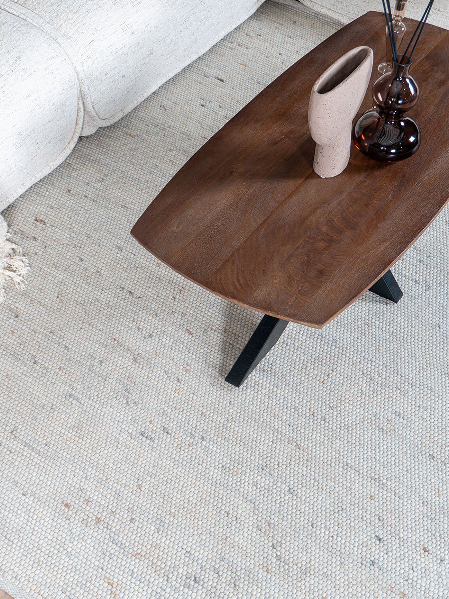 Vloerkleed Scott Beige 160 x 230 cm