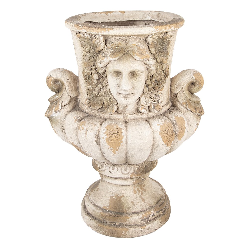 Bloempot 36x38x50 cm Beige Keramiek