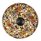 Tiffany Tafellamp Ø 46x72 cm Groen Glas Tiffany Bureaulamp
