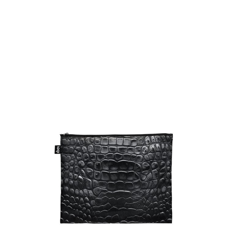 Loqi Zip Pockets - Crocodile