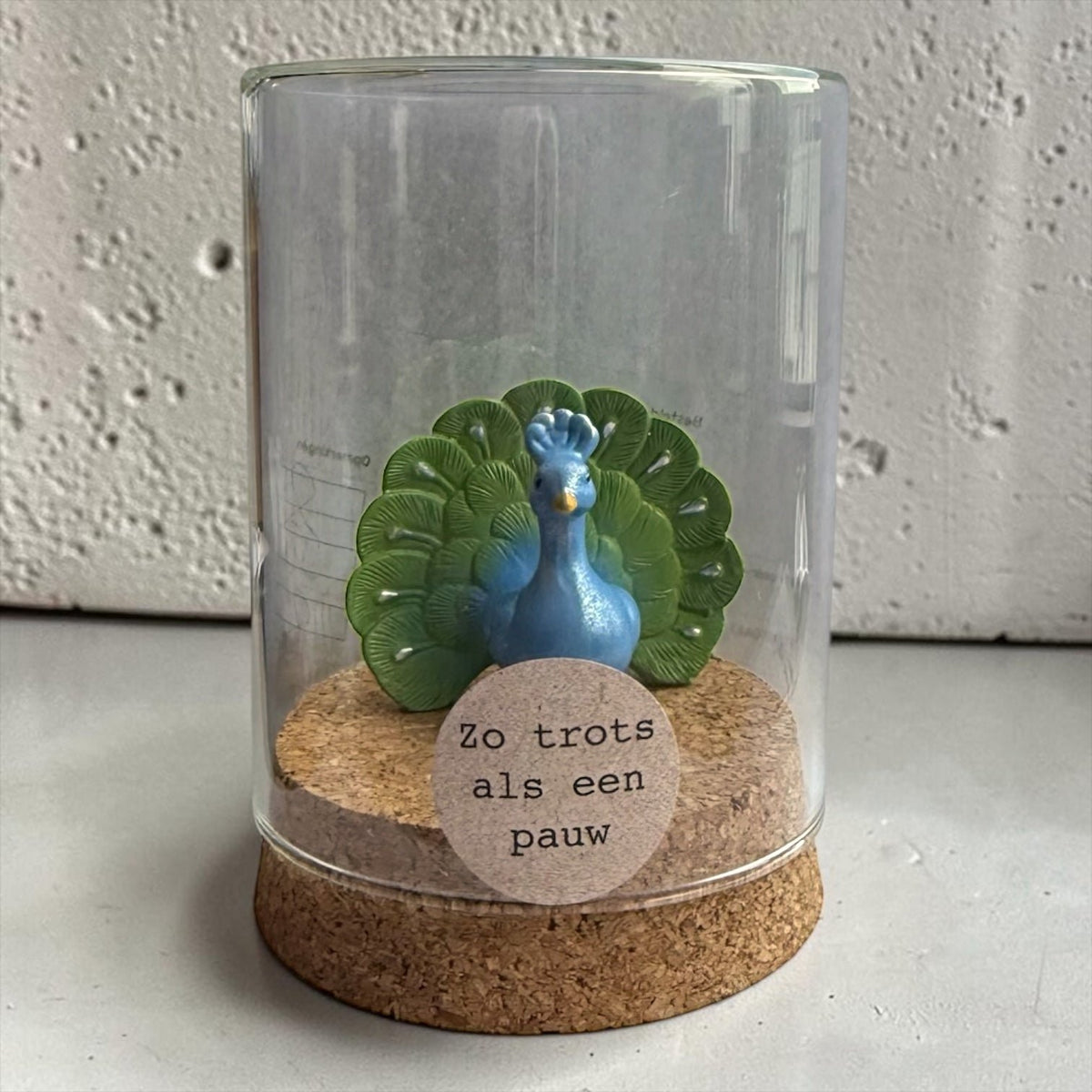 Zo Trots als een Pauw - Grote Pauw in Stolp