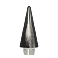 Decoratie Boom zilver metallic h26 d9,5cm