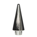 Decoratie Boom zilver metallic h26 d9,5cm