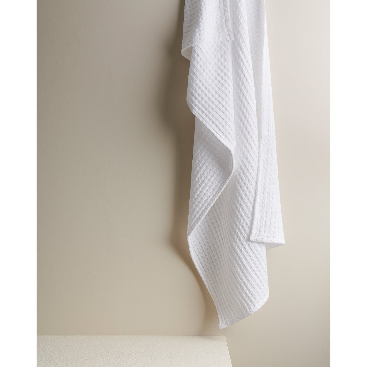 Katoenen wafelhanddoek - absorberend, sneldrogend, thuisgebruik