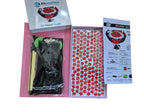 Bouwpakket 3D Model DIY Boeket Rode Rozen- gekleurd- metaal