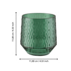 Windlicht Bezamby Groen 14x14cm