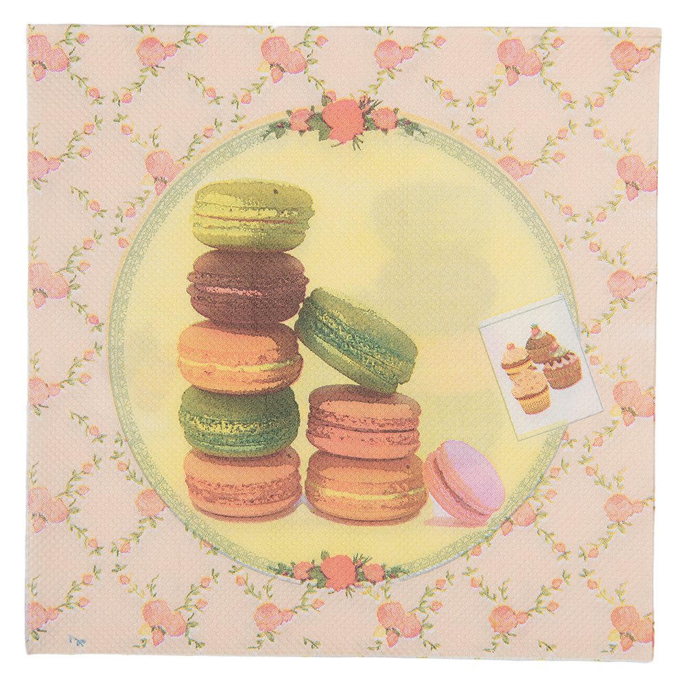 Servetten Papier Set van 20 33x33 cm Roze Papier
