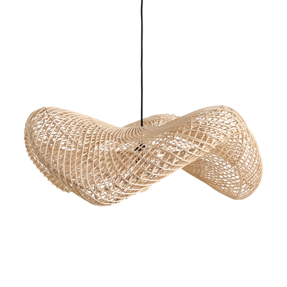 Wave hanglamp naturel large