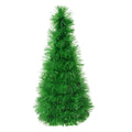 Kerstdecoratie Kerstboom Ø 12x27 cm Groen Kunststof