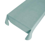 Linen Look Tafelzeil groen - 140cmx20mtr