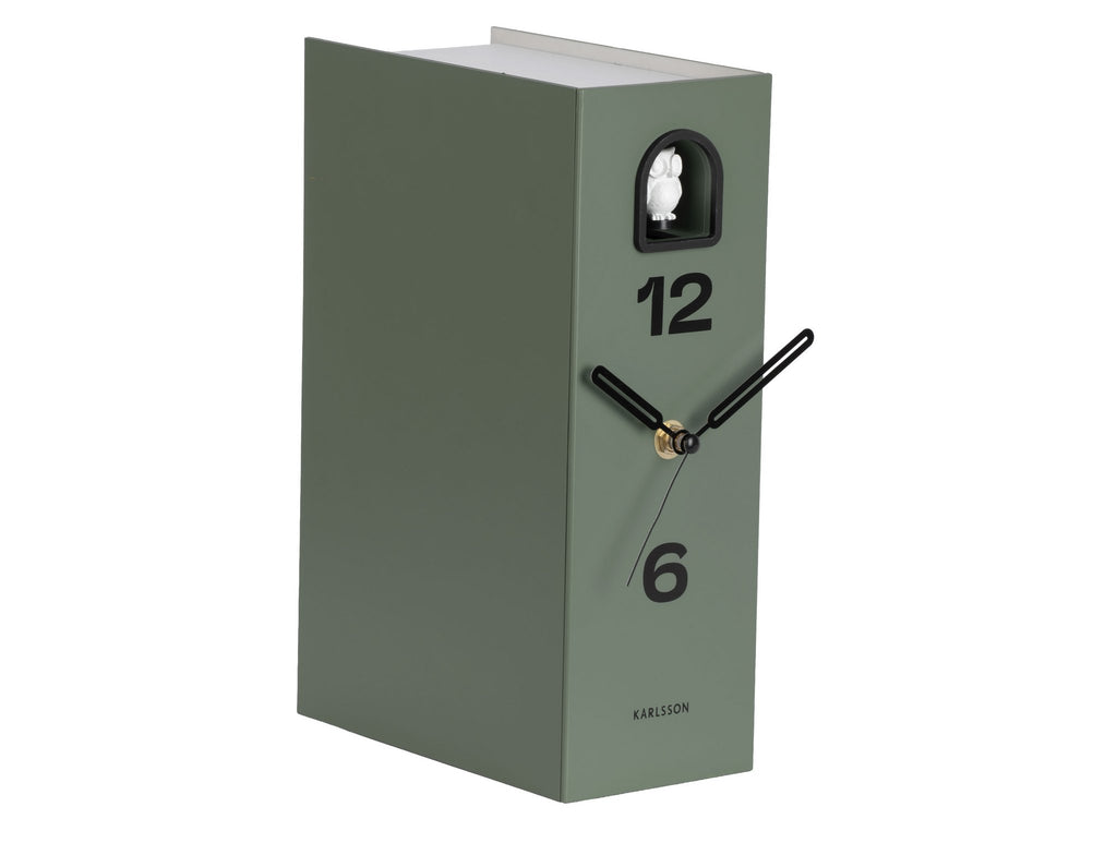 Tafelklok Boek Uil