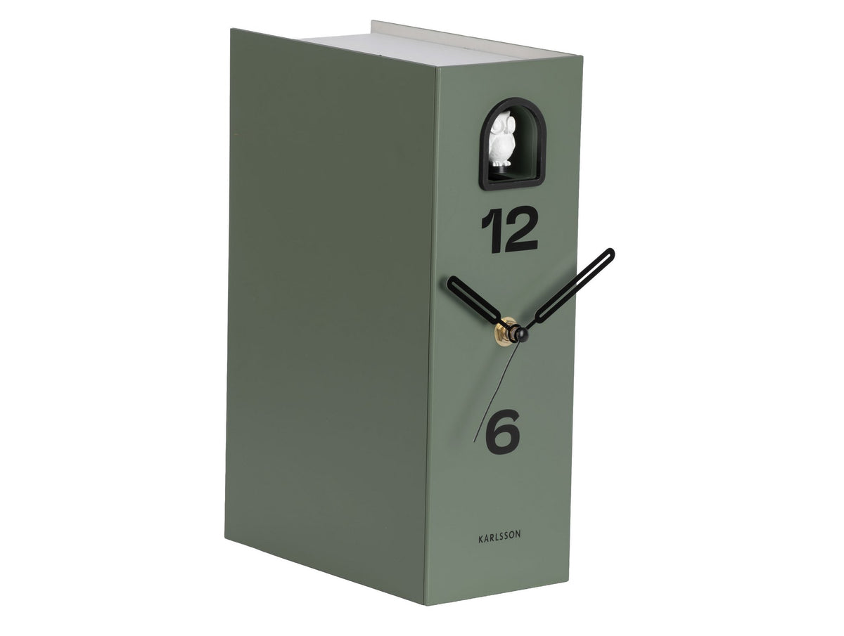 Tafelklok Boek Uil