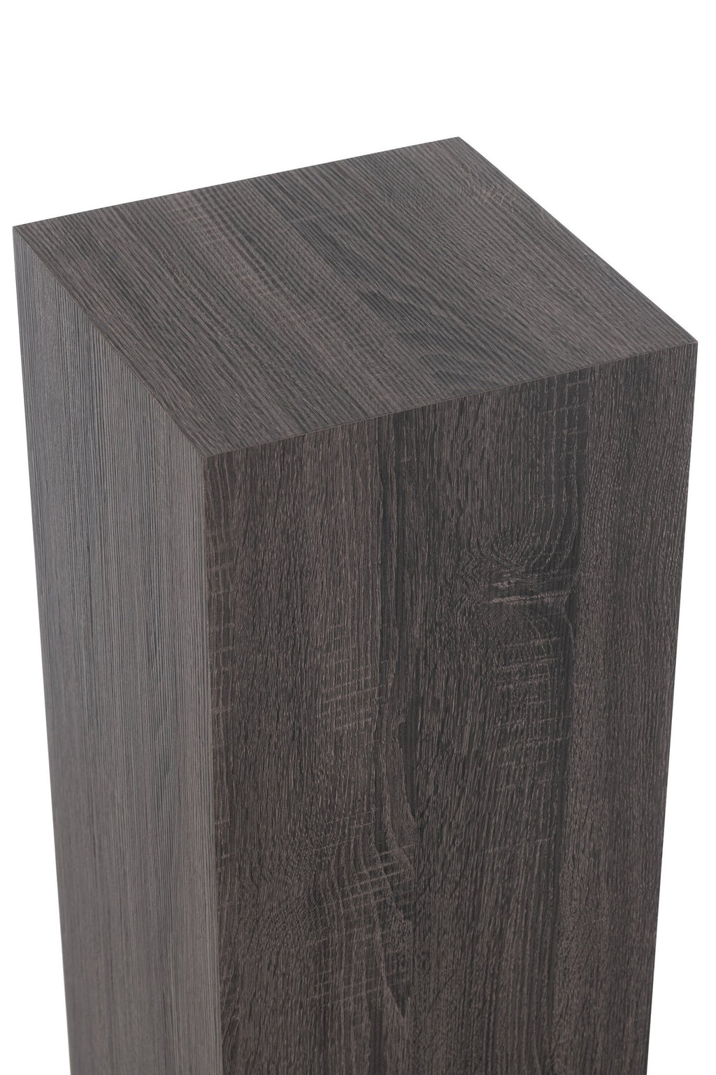 J-Line Sokkel Rechthoekig Grijs Mdf/Fineer Large