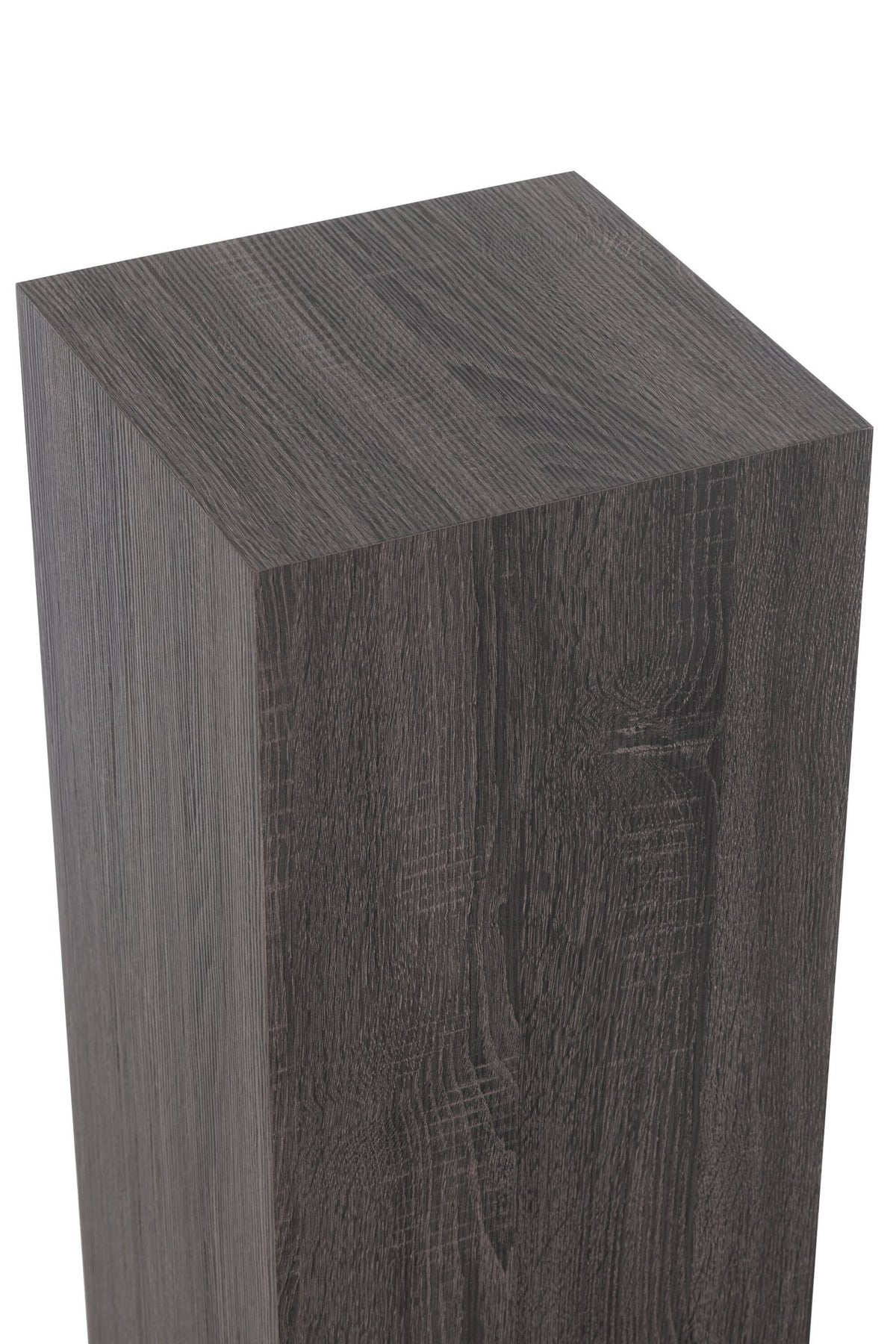 J-Line Sokkel Rechthoekig Grijs Mdf/Fineer Large