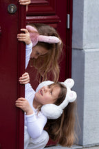 Oorwarmers Kinderen one size Wit Polyester